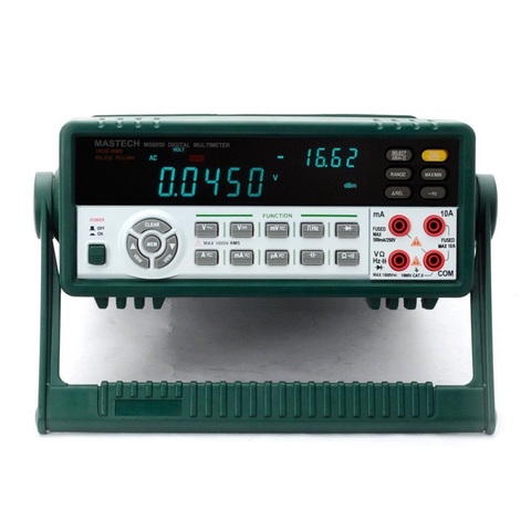 MASTECH MS8050 Professional Desktop Multimetro Digital Multimeter Auto Range Bench Top Multimeter High Accuracy True RMS RS232C ► Photo 1/1