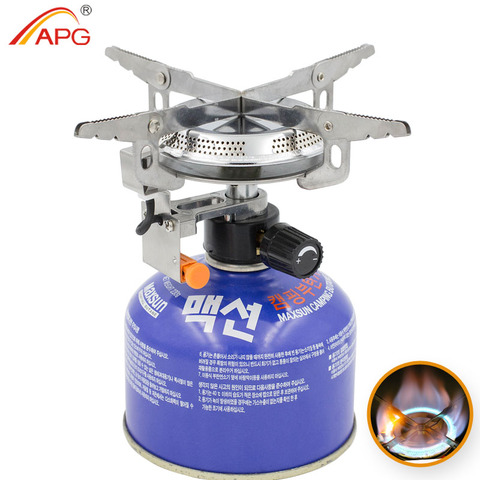 APG outdoor camping gas stoves and Equipped with fire starter gas burners ► Photo 1/6
