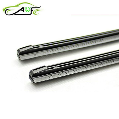 2 piece High Quality Car Wiper Blade Windscreen Strips Soft Wipers Rubber Size (8mm) 14