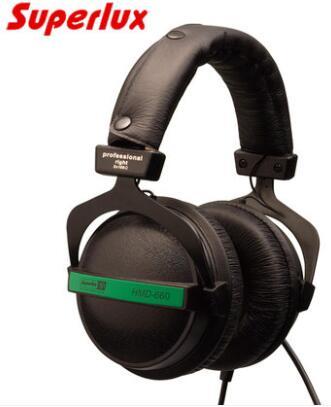 FREE SHIPPING Superlux HMD660E Professional Stereo Headphones with Incorporated Dynamic Microphone ► Photo 1/5
