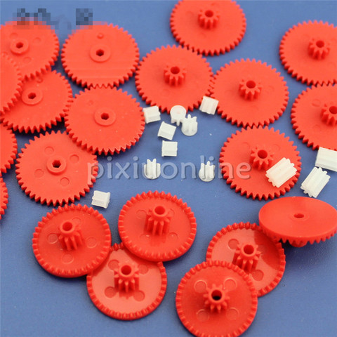 1package include 5pcs J224 0.4 Module Multi Kinds of Gears DIY Gear Package Science and Technology Making Free Shipping Russia ► Photo 1/3