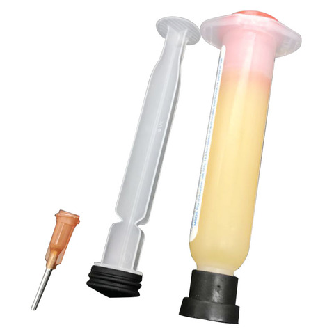 1 Set 10cc RMA-223 PCB  Needle Shaped PGA BGA SMD  With Flexible Tip Syringe Solder Paste Flux Grease Repair Solde ► Photo 1/6