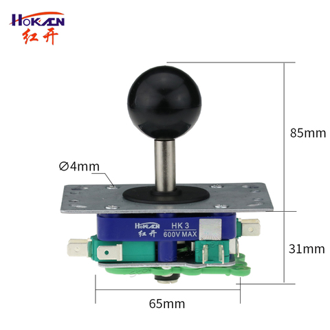 Joystick Switch Momentary 600V 4 position  self reset Spring return Cross Wobble Stick Switch for Games Joystick HK3 ► Photo 1/1