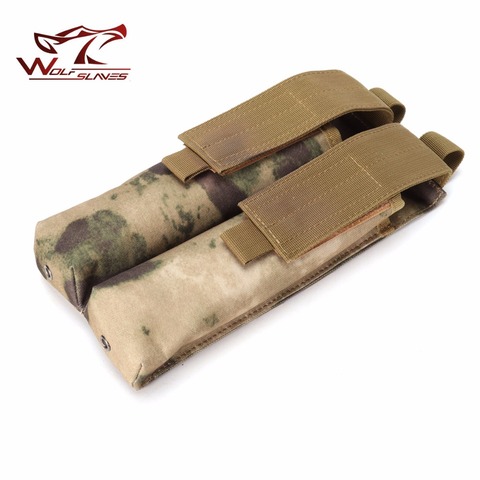 New Arrival Airsoft Molle Pouch Double P90/UMP Military Magazine Pouch Tactical Hunting Bag Mag Molle Belt Pouch Vest Pouches ► Photo 1/6
