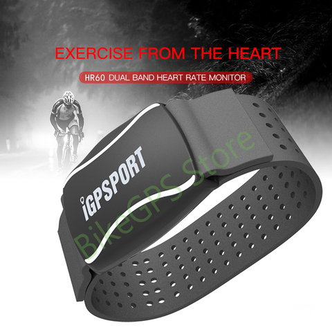 iGPSPORT HR60 Heart Rate Monitor Arm Photoelectric Heart Rate Monitor LED light warning Support bicycle Computer & Mobile APP ► Photo 1/1
