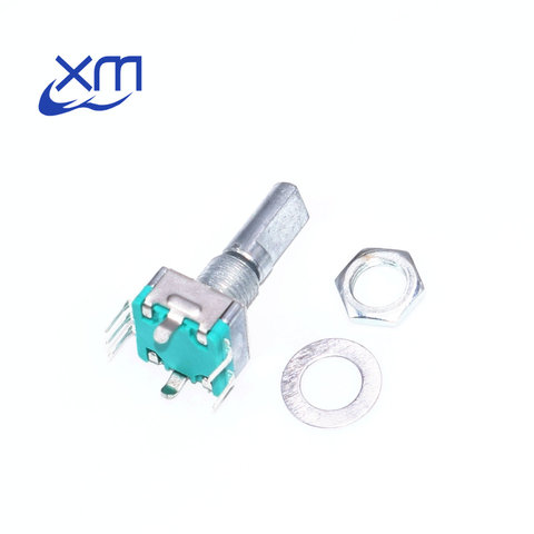 1pcs Original,Rotary encoder,code switch/EC11/ audio digital potentiometer,with switch,5Pin, handle length 20mm, ► Photo 1/1