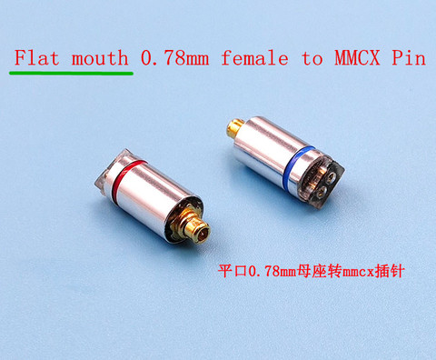 MMCX 0.78 ie80 qdc FitEar JH exk pin adapter  0.78mm female to mmcx pin 1pair(2PCS) ► Photo 1/5