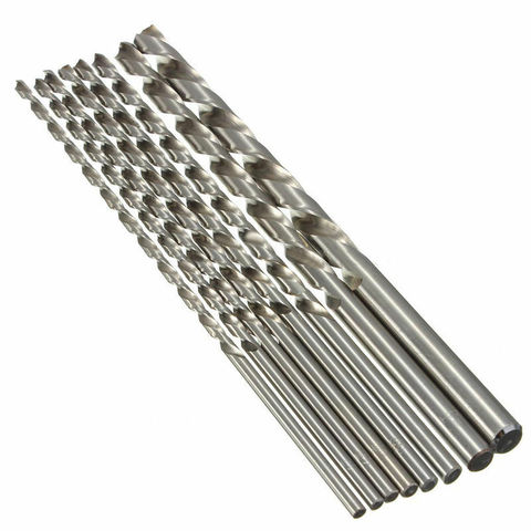1Pc Silver Twist Drill Bit 2/3/4/5/6/7/8/9/10mm HSS Steel Drill Bit Metal  Drill Replacement 200mm For Drilling Wood - Price history & Review, AliExpress Seller - Multiple Tools & Lighting Store