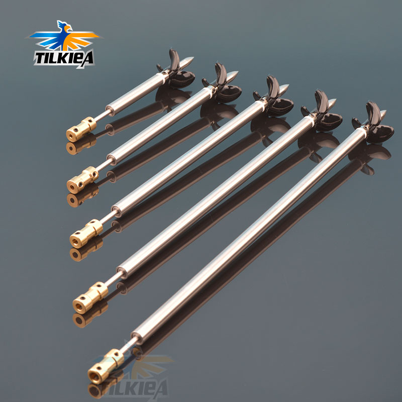 Details about   1Pair 3-blade Steel Assembly 3mm Shaft Catamaran Double Motor RC Boat #1723