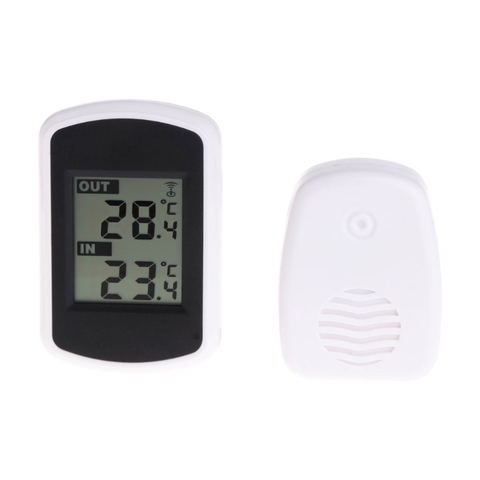 433MHz Ambient Wireless Weather Station LCD Electronic Digital Thermometer Indoor Outdoor Temperature Sensor Temperature Meter ► Photo 1/6