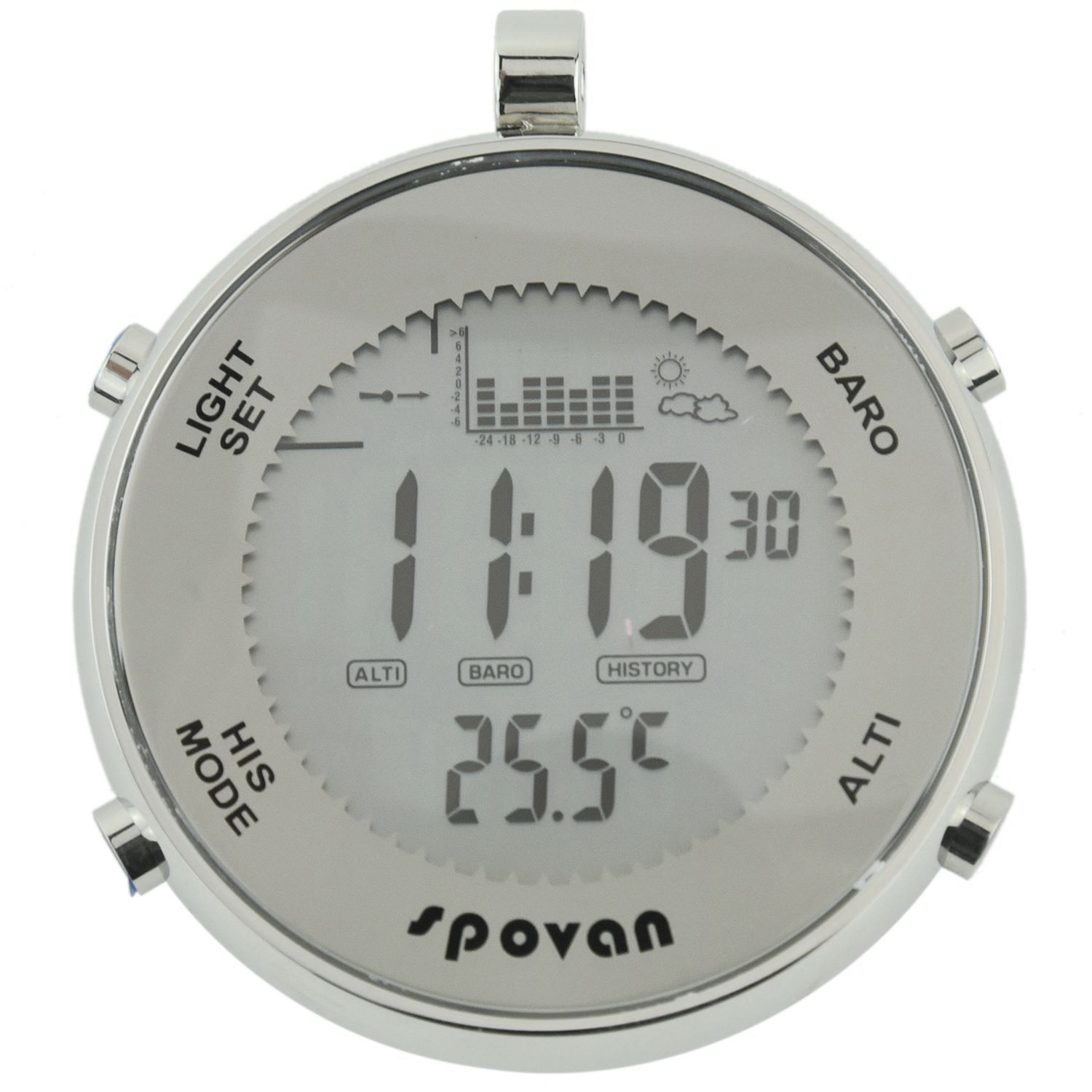 Spovan SPV600 Outdoor Waterproof Pocket Watch Unisex