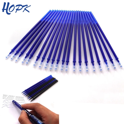 20 pcs Erasable Pen 0.5mm Blue/Black /Red Ink Ballpoint Pen for Shool Office Writing Supplies Erasable Rods Stationery ► Photo 1/6