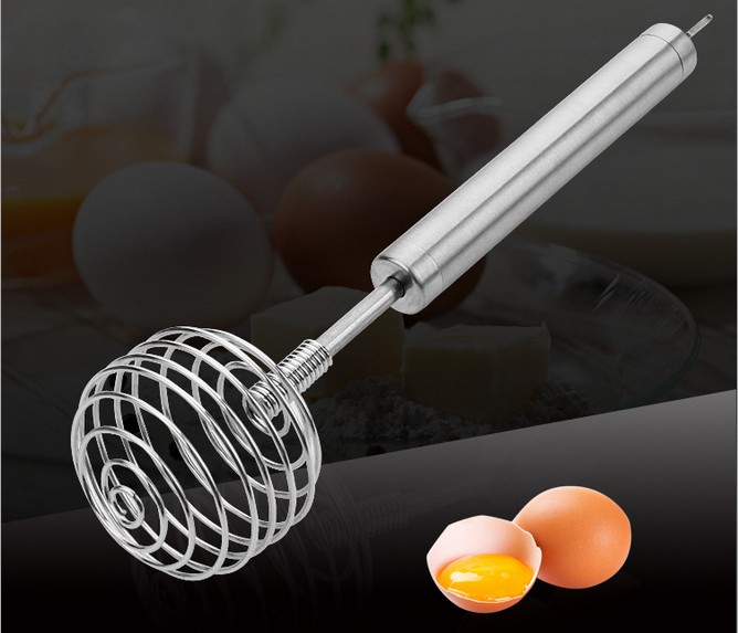 1pc, Spring Whisk, Stainless Steel Spring Coil Whisk, Egg Beater, Baking  Tools, Kitchen Gadgets, Kitchen Accessories