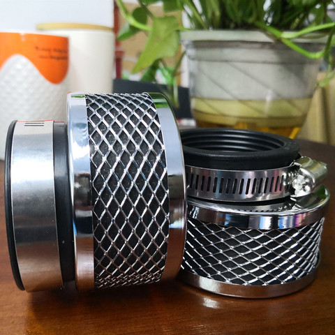 Taiwan high quality 35/39/42/45/48/50/52/54/60mm Motorcycle Mushroom Head Air Filter Clamp On Air Filter Cleaner ► Photo 1/6