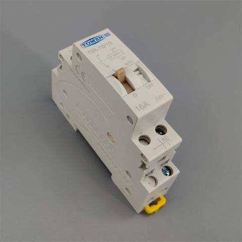 Impulse Relay Household Electric pulse control relay 16A 1NO 220V 50Hz 60HZ Auto control Relay for Lighting circuit ► Photo 1/6