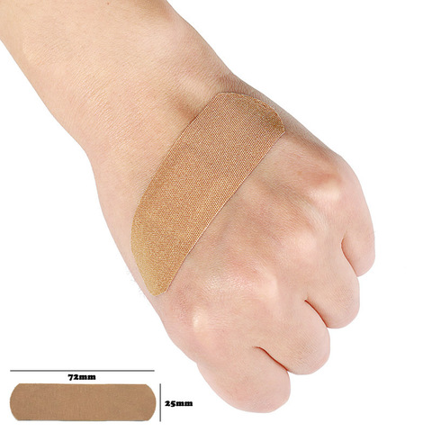 20/50/100Pcs Elastic Wound Adhesive Plaster Breathable Skin Medical Band-Aid First Aid Home Travel Outdoor Camp Emergency Kits ► Photo 1/6