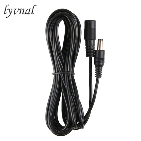 DC 12V Power Cord 5.5*2.1mm Male Female Power Adapter Extension Cable 3m 5m CCTV Camera Extend Wire For IP Camera Extension Cord ► Photo 1/6