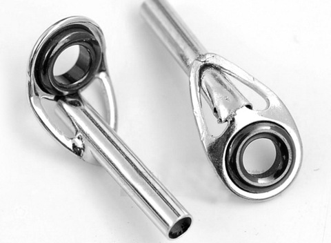 2PCS/Lot Rock Fishing Rod Top Guide 1.0mm-2.0mm Spinning Rod Tip Repair Kit DIY Eye Rings Tool Fishing Tackle Accessories A133 ► Photo 1/1