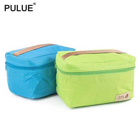 New Practical Small Portable Waterproof Cooler Bags Cans Wine Food Fresh keeping Ice Bag Thermal Insulation Picnic Lunch box Bag ► Photo 1/6