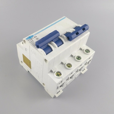 2P 25A MTS Dual power Manual transfer switch Circuit breaker MCB 400V~ ► Photo 1/5