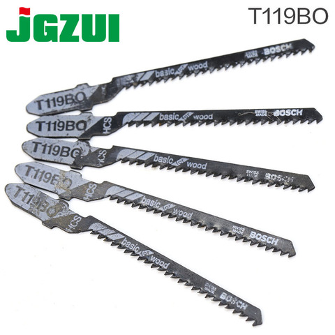 5Pcs/lot 60mm-82mm HCS-T119BO Jig Saw Blades for for Resin Hard and Soft Wood Laminated Boardrct ► Photo 1/5