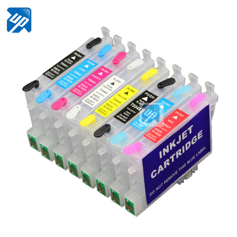 8pcs Refillable ink cartridge for epson 800 1800 R800 R1800  EMPTY T0540 drop shipping ► Photo 1/1