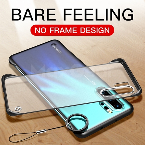 For Huawei P20 P30 Pro Lite Case Bumper Clear Hybrid Crystal Cover For Honor Mate 10 20 Pro Nova 3 3i 4 5 5i Frame Ring Coque ► Photo 1/6