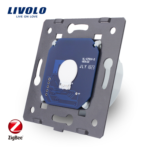 Livolo EU Standard Base of Touch Screen ZigBee Wall Light Switch, without the Glass panel, Wifi ControlAC 220~250V,VL-C701Z ► Photo 1/4