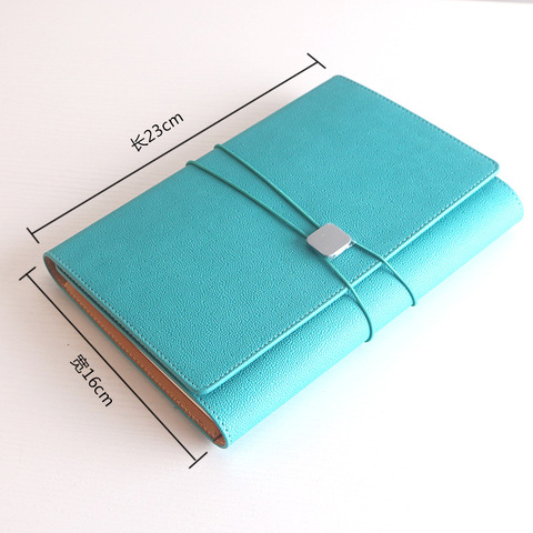 A5 Loose-leaf Creative Notebook Multi-function Coil Notepad Business Gift Box Set Hand Account Leather Case Notebook Case ► Photo 1/4