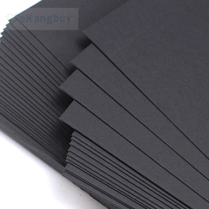 50pcs/lot A3 A4 A5 Black Kraft Paper DIY Card Making 120g 150g 180g 250g  300g 400g Craft Paper Thick Paperboard Cardboard - AliExpress