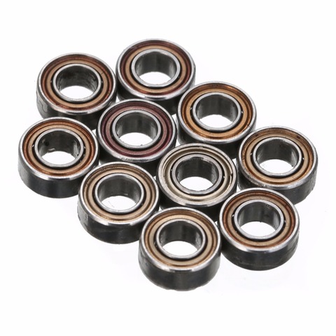 Mayitr Mini Roller Bearings 10 pcs/set Deep groove MR63ZZ Ball Bearings Small Wear Brand New Ball Bearing 3mm*6mm*2.5mm ► Photo 1/1