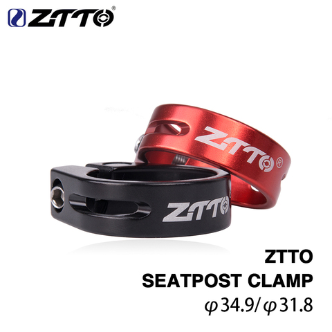 ZTTO 31.8 / 34.9mm Aluminium Alloy MTB Road Bicycle Seatpost Clamp Bike Cycling Seat Post Tube Clip Bike Parts ► Photo 1/6