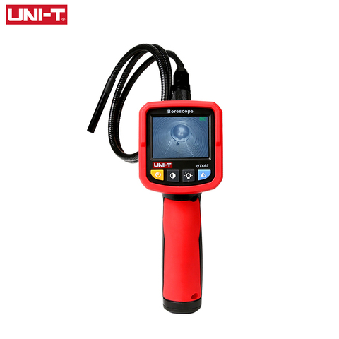 UNI-T UT665 Industrial Snake Borescope Professional Handheld 2.4 Inch Endoscope IP67 Waterproof Vedio Inspection Camera ► Photo 1/4