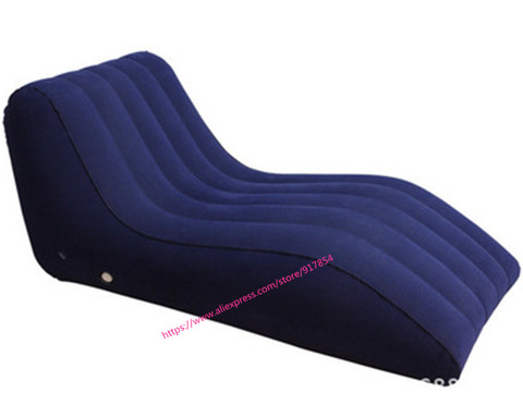 2016 newest Multifunction S-type inflatable chair, Love sex chair adult sex furniture car sex sofa wedge sex toys for couples. ► Photo 1/6