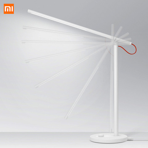 Original Xiaomi Mijia Mi Smart LED Desk Lamp Table Lamp Dimming Reading Light WiFi Enabled Work with AMZ Alexa IFTTT ► Photo 1/6