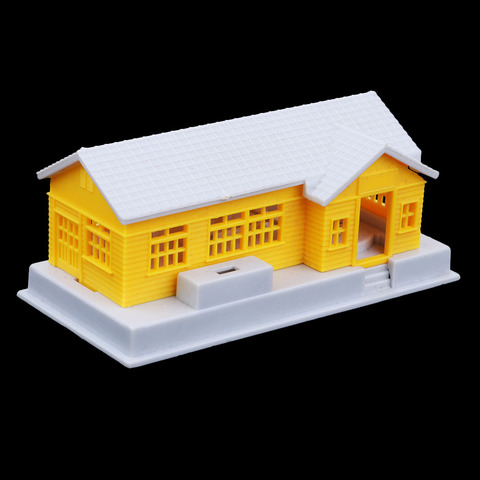1:87 Scale Train Diorama House Villa Model for HO Gauge Sand Table Layouts ► Photo 1/6