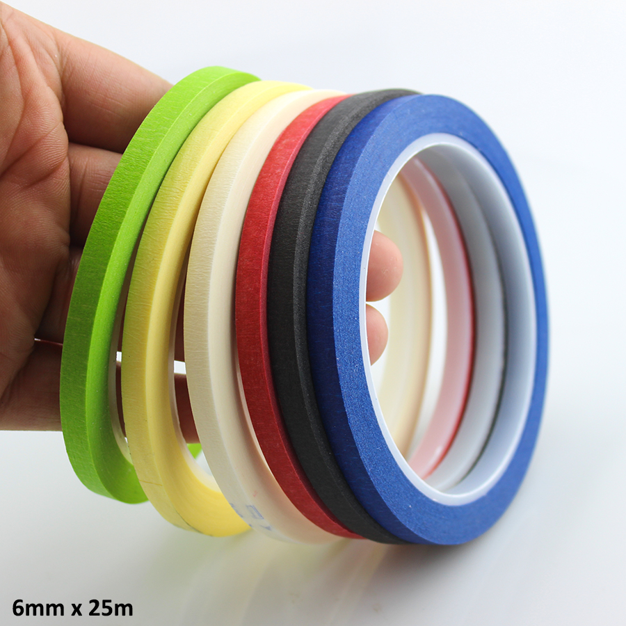 2 Rolls 6mm x 25m Draping Tape Pattern Making Supplies Masking Tape & Nail  Art Tape( 6 Colors for Choose) - Price history & Review, AliExpress Seller  - Qiankun da nuoyi