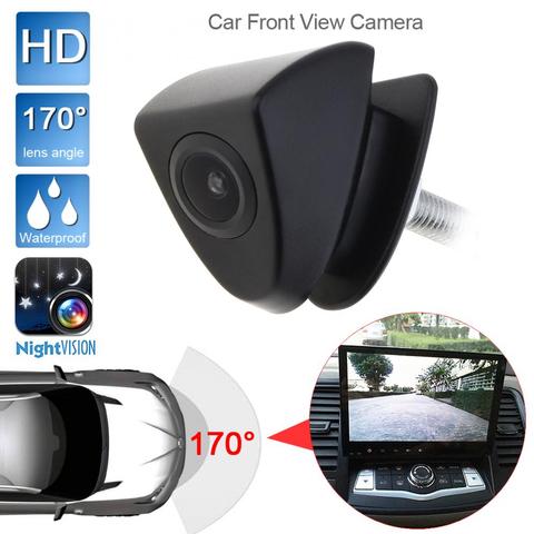 DC 12V 420 TVL Waterproof Car Front View Camera Night Vision 170 Wide Degrees Logo Embedded Fit for Toyota ► Photo 1/6