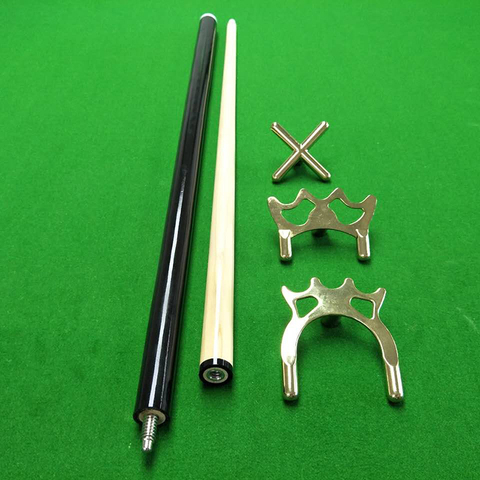 2pcs Set Brass Bridge Head Pool Cue Stick Frame Pole Accessories For Snooker Billards 9 Ball &T8 ► Photo 1/5