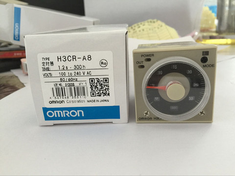 H3CR-A8 8 pin time relay / timer 100-240VAC universal ► Photo 1/5