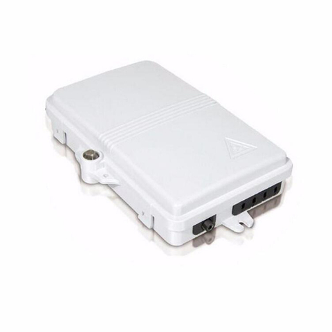 FTTH 4 Core Fiber Optic Termination Box 4 port optical fiber distribution box FTTX Fiber Optic Box Splitter Box Free shipping ► Photo 1/1