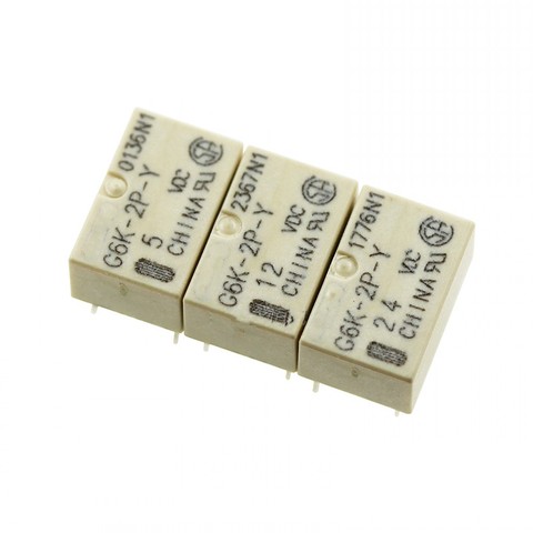 10PCS DIP G6K-2P-Y Signal Relay 8PIN for Omron Relay DC 5V 12V 24V G6K-2P-Y 5VDC G6K-2P-Y 12VDC G6K-2P-Y 24VDC ► Photo 1/6