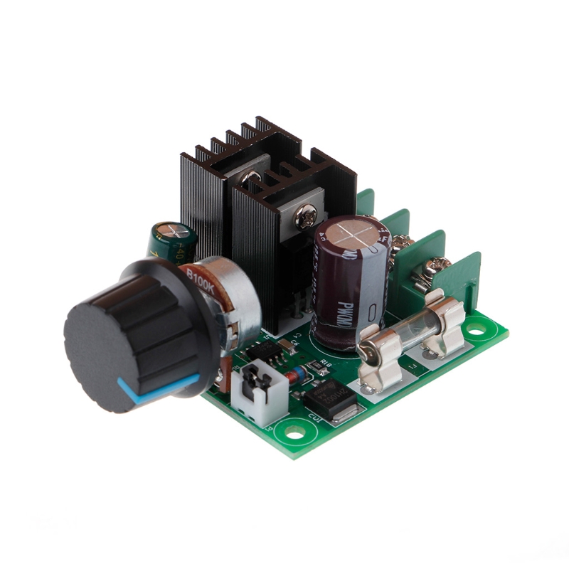 10A 9V~50V  PWM DC Motor Speed Control Switch Controller Volt Regulator Dimmer 