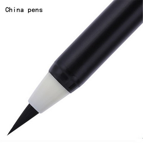wholesale 1pcs write directly soft brush pen for calligraphy practice school student stationery supplies art drawing brush ► Photo 1/6