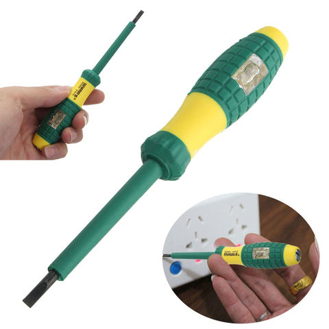 220V Electrical Tester Pen Screwdriver With Voltage Test Power Detector Probe Electrical Tools Slotted VDE Approved ► Photo 1/6