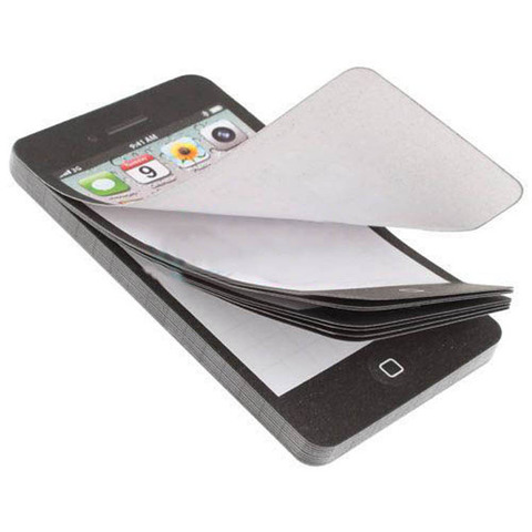 New Arrival Note Paper Cell Phone Shaped Memo Pad Pragmatic Gift Office School Supplies ► Photo 1/5
