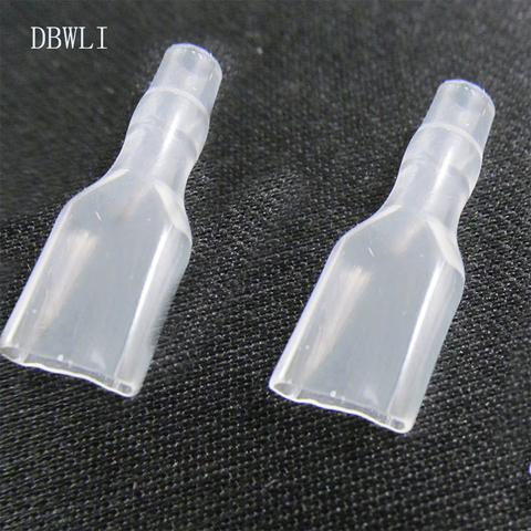 100pcs Cover Case for 6.3mm 4.8mm 2.8mm  Crimp Terminal Spade Connector ► Photo 1/1