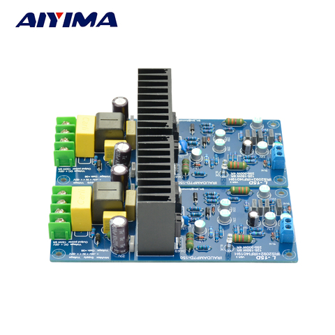 Aiyma 2pcs Assembled L15D Amplfiier Board Digital Audio Power Amplifier Kit IRS2092 IRFI4019H ► Photo 1/6