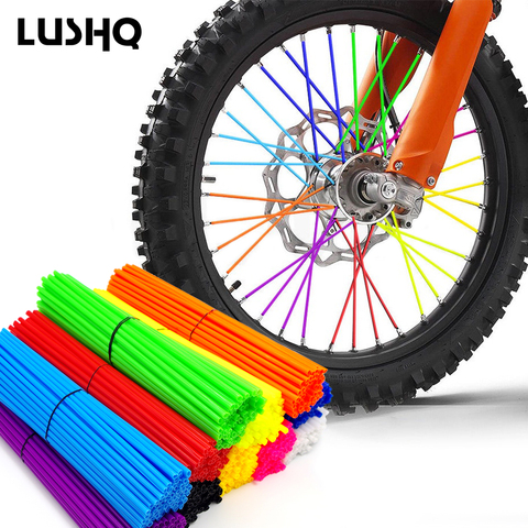LUSHQ Moto Wheel Rims Spoke Tube Tire tyre Scooter Bike Electric Motorcycle  For ktm exc couvre rayon moto honda crf 250 ktm sx - Price history & Review