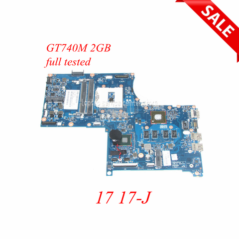 Laptop Motherboard for HP ENVY 17 17-j 720266-001 720266-501 746451-001 17SBGV2D-6050A2549801-MB-A02 GT740M 2GB DDR3 Main board ► Photo 1/4